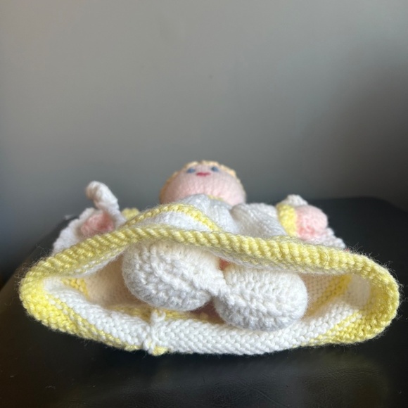 Handmade Knit Angel Doll - Picture 4 of 11